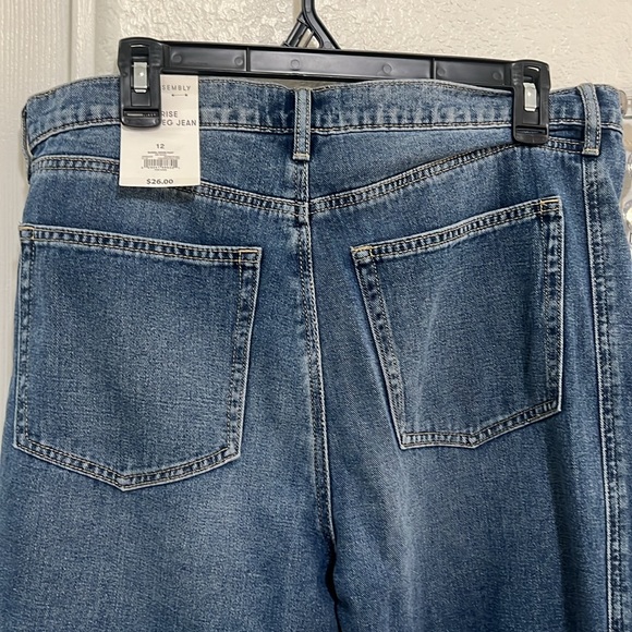 NWT Free Assembly Jeans SZ 12 - Picture 5 of 9